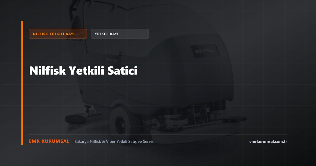 Nilfisk Yetkili Satici